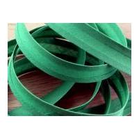 16mm 100 cotton double fold bias binding trimming emerald green