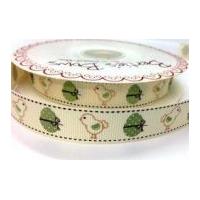 16mm bertie39s bows vintage chick easter egg grosgrain ribbon green cr ...