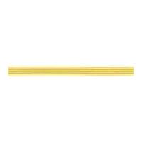 16mm berisford stripes print ribbon 106 yellow