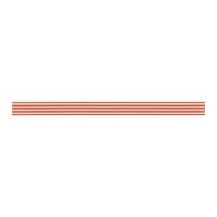 16mm Berisford Stripes Print Ribbon 1407 Orange