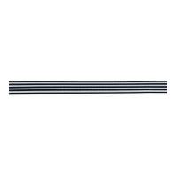 16mm Berisford Stripes Print Ribbon 46 Navy