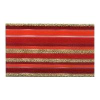 16mm berisford kingdom stripe ribbon 117 redorangegold