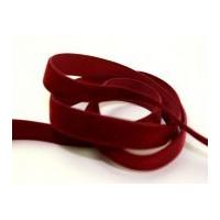 16mm Berisford Velvet Ribbon 9424 Wine