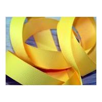 16mm Prym Ribbed Polyester Tape Yellow