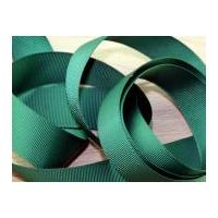 16mm Prym Ribbed Polyester Tape Green