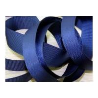 16mm Prym Ribbed Polyester Tape Dark Blue