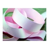 16mm Prym Ribbed Polyester Tape Pale Pink