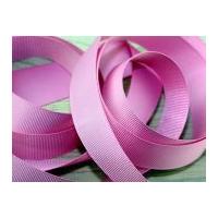 16mm Prym Ribbed Polyester Tape Old Rose