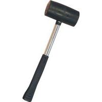 16oz toolzone rubber mallet with 70 fibre handle