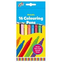 16 Washable Colouring Pens