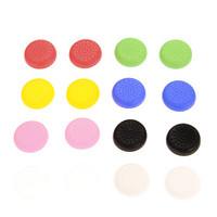 16pcs Colorful Nonslip Silicone cap PS4 Controller