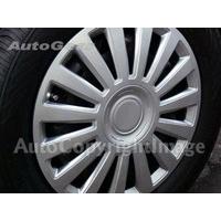 16 inch sk audi vw style silver multi spoke sports look design car whe ...