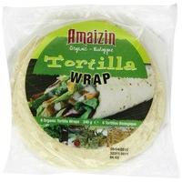 16 Pack of Amaizin Organic Amaizin Wraps 240 g