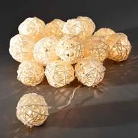 16-bulb LED decorative ball string lights