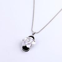 16GB Necklace Flower Jewelry USB 2.0 Rotatable Flash Memory Stick Drive U Disk ZP-18/ZP-19 White Pink