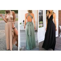 16 instead of 99 from boni caro for a multiway convertible maxi dress  ...