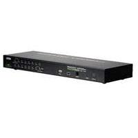 16 Port - Ps/2  Usb Kvm Switch Over The Net With 1 Local/remote User Access