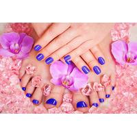 17 instead of 30 for a luxury manicure pedicure from vanessas beauty n ...