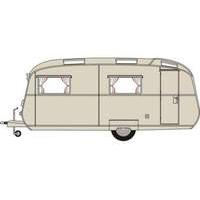 1/76 Carlight Continental Caravan Light Grey