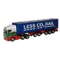 1/76 - Scania Highline Skeletal Trailer & Containe