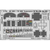 1:72 Eduard Photoetch (zoom) Lanc B Mk.i/b Mk.iii Interior S.a Detail Set.