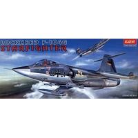1:72 Academy Lockheed F-104g Starfighter Model Kit Set