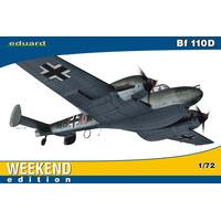 1:72 Eduard Weekend Edition Bf 110d Model Kit