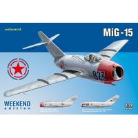 1:72 Eduard Weekend Edition Mig-15 Model Kit