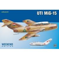 172 eduard weekend edition uti mig 15 model set