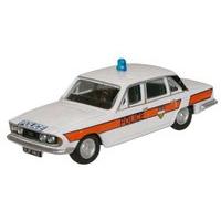 1:76 Oxford Diecast Leicestershire Constabulary Triumph 2500