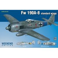 1:72 Eduard Kits Fw 190a-8 Standard Wings Model Kit.