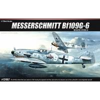 1:72 Academy Messerschmitt Bf109g-6 Plastic Model Kit