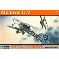 172 eduard model kit dual combo albatros dv