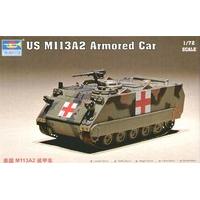 172 trumpeter us m113a2 armoured car model kit