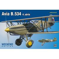 1:72 Eduard Weekend Edition Avia B.534 Iv Series Model Kit