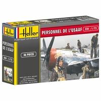 1:72 Heller Usaaf Personnel Model Kit