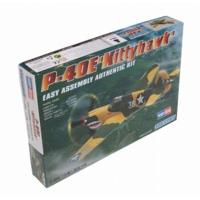 1:72 P-40e Kittyhawk Fighter Jet