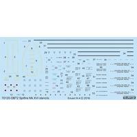 1:72 Spitfire Mk.xvi Stencils