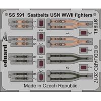 172 eduard photoetch usn wwii fighters steel seatbelts