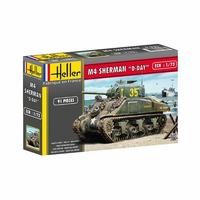 1:72 Heller Sherman Tank Military Model Kit