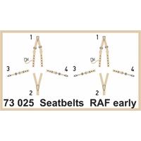 1:72 Eduard Photoetch For \'super Fabric\' Raf Seatbelts WW2