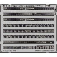 1:700 Naval Figures Kriegsmarine WWII Eduard Photoetch.