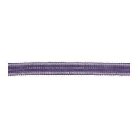 17mm cotton acrylic striped webbing light purple