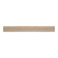 17mm cotton acrylic striped webbing tan