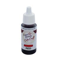 17ml Red Cassie Brown Airbrush Food Colour