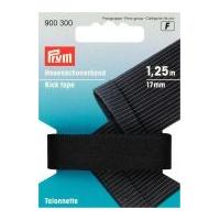 17mm prym sew on kick tape 125m black