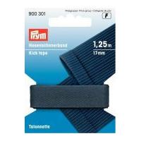 17mm Prym Sew On Kick Tape 1.25m Dark Grey