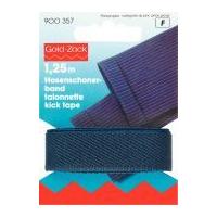 17mm prym sew on kick tape 125m navy blue