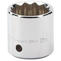 17mm 12point Socket 3/8dr Bulk