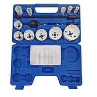 17 Piece Professional Bi-metal Holesaw / Hole Saw Set With 2 Hss4341 Pilot